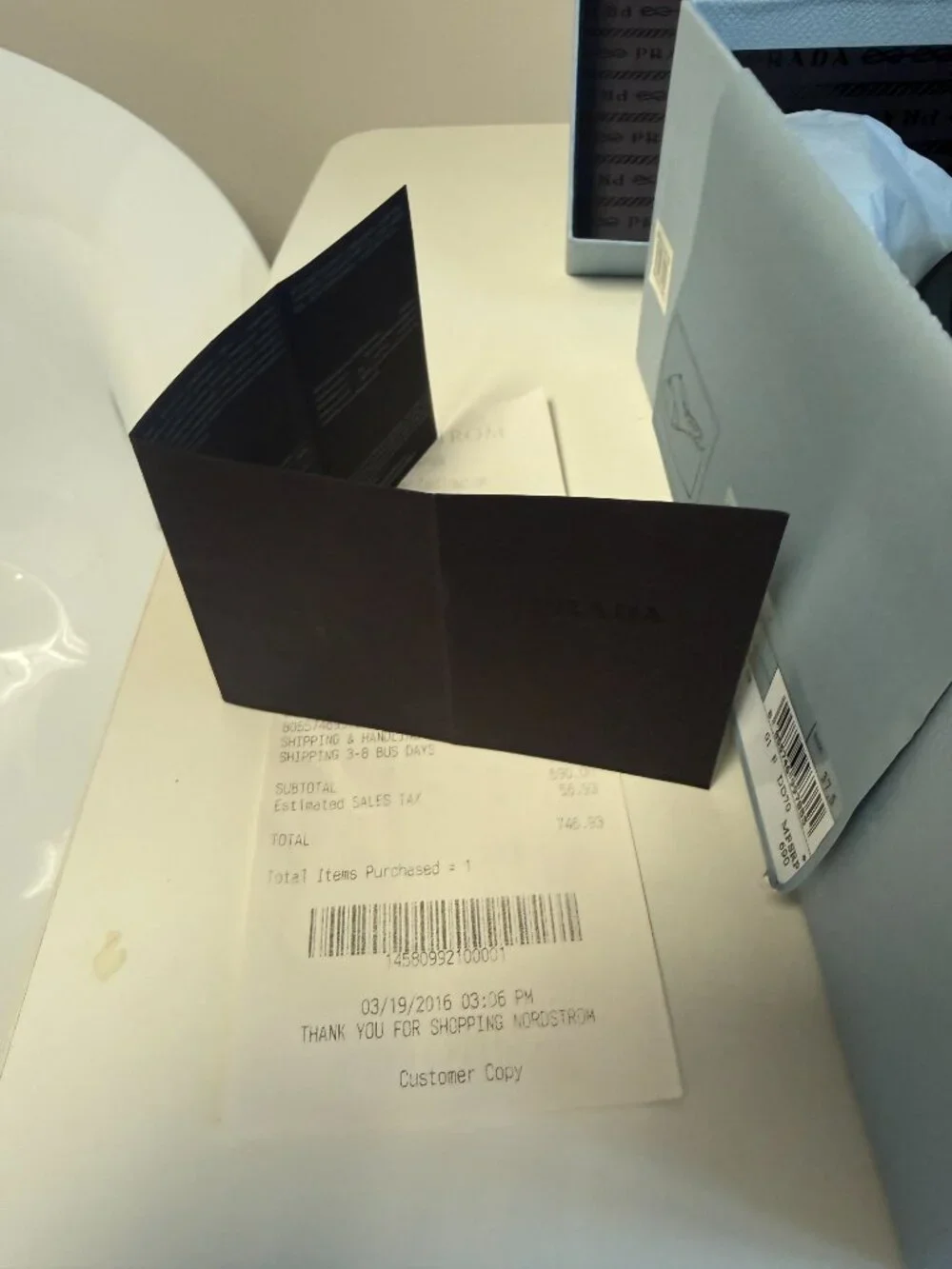 Prada Black Patent Leather Criss Cross Wedge Mule 37.5 Box Receipt Italy